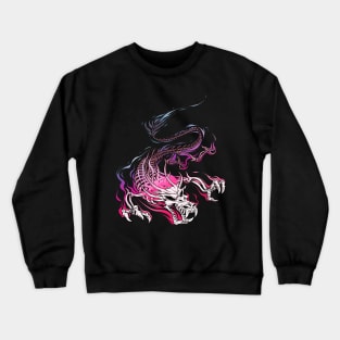 Chinese Skull Dragon Crewneck Sweatshirt